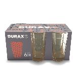 PACK X 6 VASOS DURAX GEO 420 ML. - ART. TVE 324
