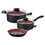 BATERIA DE COCINA TRAMONTINA LINZ X 3 PZAS. - ART. 27899/536