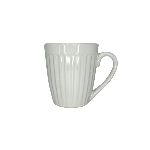 JARRO CAFE 150 ML. BOMBE RAYADO BLANCO - ART. CBRB