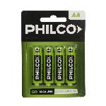 PILA PHILCO AA BLISTER X 4 UN. ART. 94LR06P4C1API