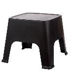 MESA/BANCO GARDEN LIFE SUNSET NEGRA 41CM X 41CM. X UN. - ART.F430001