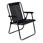 SILLA ALTA MOR TOTAL NEGRA CAÑO PINTADO 3/4 X UN.-ART.2059