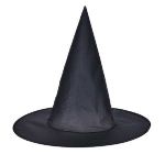 SOMBRERO DE BRUJA NEGRO X UN. ART.GO014