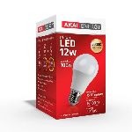 LAMPARA AKAI BULBO A60 12W E27 3000K CALIDA X UN-ART 3126