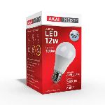 LAMPARA AKAI BULBO A60 12W E27 6000K FRIA X UN-ART 3127