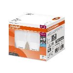 LAMPARA OSRAM LED VALUE CLASSIC 9W 865 200-240V E27 CALIDA PACK X 2 UNIDADES
