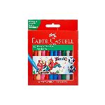 MARCADOR FABER FIESTA X 12  ART.555314