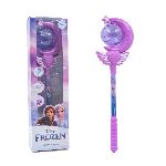 VARITA DE FROZEN CON LUZ Y SONIDO (EN CAJA) 9X33X6CM, X UN. ART. 54755