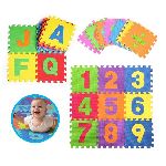 PISO DE GOMA EVA BABY GUS LETRAS Y NÚMEROS X 27 PZS. ART. 55222