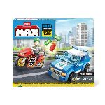 BLOQUES ZURU MAX CITY BOX PLAYSET POLICE CHASE 125 PIEZAS. ART. 7456