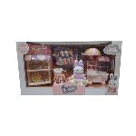 SET DE CONEJOS FUNNY LAND CON ACCESORIOS OUTDOOR DESSERT CART X UN. ART.FT791