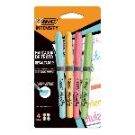 RESALTADOR BIC BRITE LINER PASTEL BLISTER X 4 UN. ART.987380