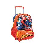 MOCHILA 16" CON CARRO  SPIDERMAN COMIC X UN. ART.38243