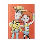 CUADERNO N°3 TAPA DURA DISNEY TOY STORY RAYADO 19CM X 25CM X 64 HJ. ART 701925-T