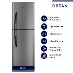 HELADERA CICLICA R600 314 LITROS DREAN SILVER MATE HDR320F50E