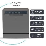 LAVAVAJILLAS CANDY CP8F9FFA-12 8 CUBIERTOS SOBRE MESADA