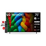 SMART TV LG NANOCELL 75"  LG NEGRO 75NANO80ASA