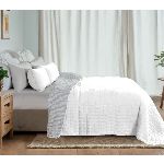 QUILT LEGER KAVANAGH CON FUNDAS QUEEN BLANCO ART.084821232410002