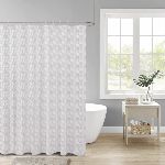 CORTINA BAÑO EMBOSSED PORTOFINO  BLANCO ART.087482180120002
