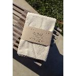 MANTEL TUSOR LISO CUATRO HOME NATURAL 140X250CM 15250NA