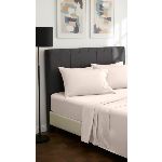 JUEGO SABANAS 200 HILOS FULL 100% ALGODÓN KVG 140X190X30CM 1020021645