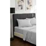 JUEGO SABANAS 200 HILOS KING 100% ALGODÓN KVG 200X200X35CM 1020028045