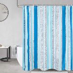 CORTINA BAÑO  POLIESTER POTOFINO TRIBAL ESTAMPADO 180 X 180 87456180120404