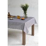 MANTEL ANTIMANCHAS TRAMADO GRAFITO   PETITE AFFAIRE    2.50 X 1.4 9064