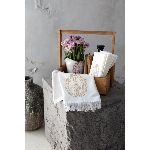 GUEST TOWEL  PETITE AFFAIRE CLUB SOCIAL BLANCO 65 X 45 9460