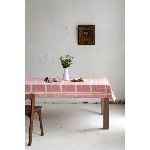 MANTEL ALGODÓN PETITE AFFAIRE ENCUENTRO ROJO GASTADO 3,50 X 1,45 9418