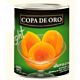 DURAZNOS COPA ORO EN MITADES LIGHT X 820 GR.