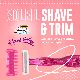 AFEITADORA SOLEIL SHAVE & TRIM X 2 U.