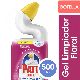 LIMPIADOR PATO PARA INODOROS PURIFIC GEL FLORAL X 500 ML.
