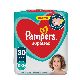 PAÑAL PAMPERS SUPERSEC XXG X30UN.