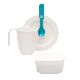 SET INFANTIL BIPO LINEA REGALERIA BLANCO - ART.19085001