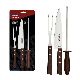 SET ASADO TRAMONTINA TRADICIONAL TRINCHANTE X 3 PZAS. - ART. 22299/055
