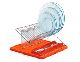 ESCURREPLATOS ARTHI FLEX 36X35X19 CM. PLEGABLE C/BANDEJA - ART. 1071