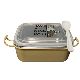 LUNCHERA BARAK ACERO INOX. 18X13X7 CM. - ART. 4959725