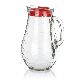 SET JARRA 1.85 LT. VIDRIO C/TAPA + 6 VASOS - ART. 98097