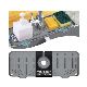 BANDEJA DE SILICONA MONOCOMANDO
 PVC DEKO HOGAR MR1633 GRIS 36X14CM 0.2CM MR1633
