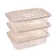 SET HERMETICOS X 3 PIEZAS PLASUTIL POP 1.2L MARMOLADO 23.6X15.7X9 CM. - ART. 9452