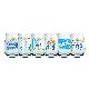 PACK X 6 VASOS DUBAI T/L 460 ML. DECORADO SELECCION 766406AFA