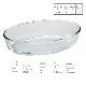 FUENTE RIGOLLEAU OVALADA 2400 ML. VIDRIO TEMPLADO - ART. 60613