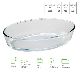 FUENTE RIGOLLEAU OVALADA 3000 ML. VIDRIO TEMPLADO - ART. 60614