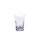 VASO + EXPRIMIDOR FACETADO BIPO BLANCO - ART. 19024001