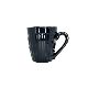 JARRO CAFE 150 ML. BOMBE RAYADO NEGRO - ART. CBRN