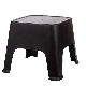 MESA/BANCO GARDEN LIFE SUNSET NEGRA 41CM X 41CM. X UN. - ART.F430001