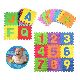 PISO DE GOMA EVA BABY GUS LETRAS Y NÚMEROS X 27 PZS. ART. 55222