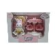 SET DE CONEJITOS FUNNY LAND CON ACCESORIOS SILLAS ROTADORAS X UN. ART. FT793C