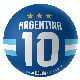 PELOTA PLASTICA N°5 AFA SELECCION ARGENTINA X UN. ART.57513